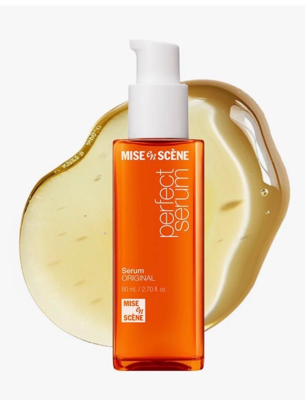NWOT Mise en Scène Perfect Serum Original – 80 mL / 2.70 fl oz Frizzy Hair Serum